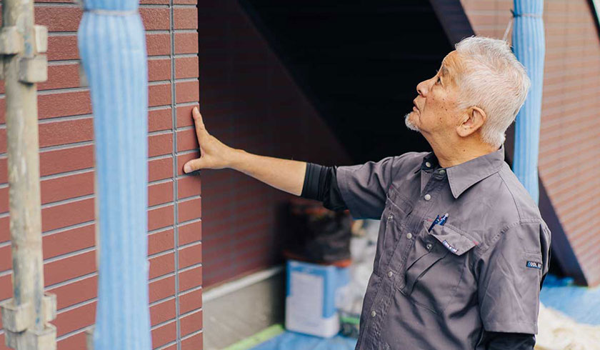 足場解体・清掃