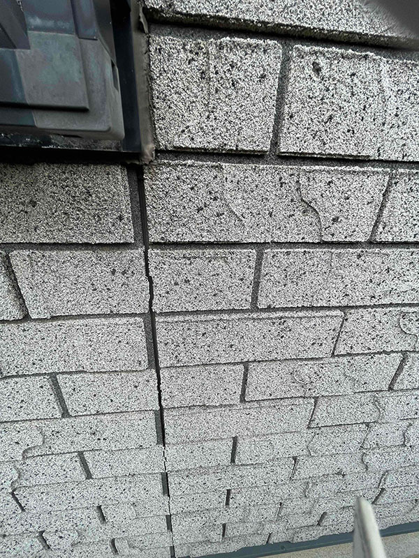 1階塗装不可能部分