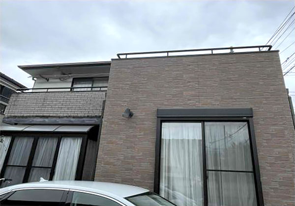 塗装可能なサイディング部分